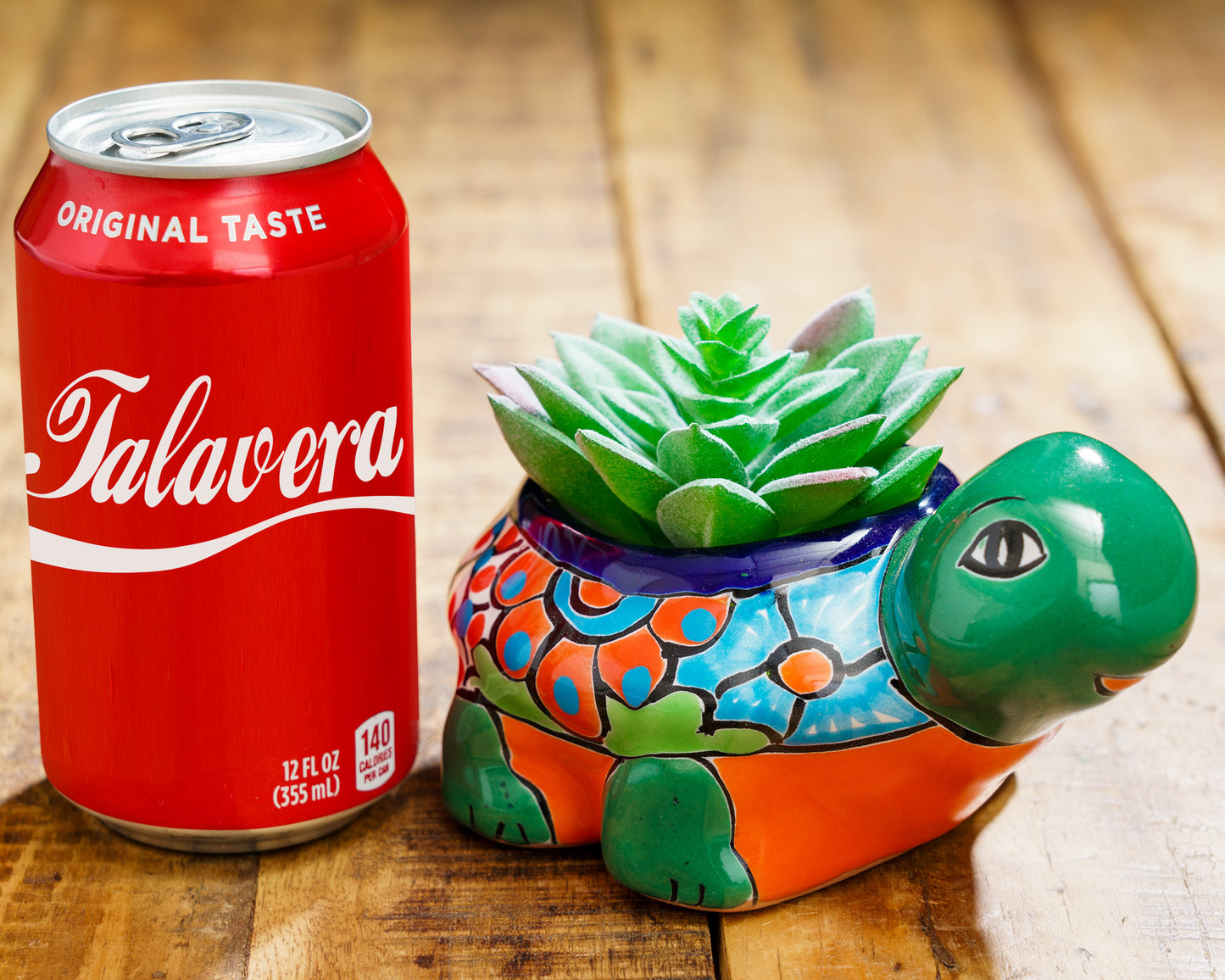 Turtle Mini Planter - Deep Green