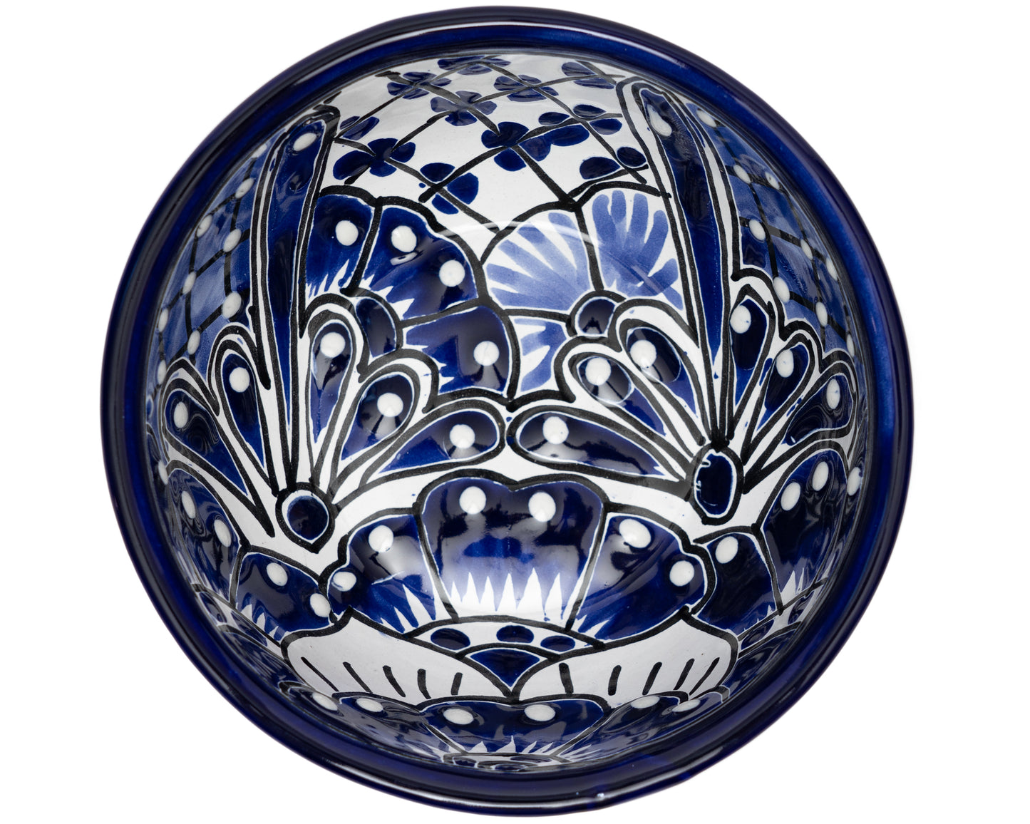 Cereal Bowl (4PC) - Cobalt White