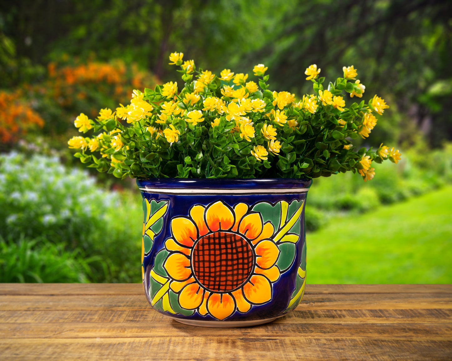 Circular Planter - Medium (1PC) - Sunflower