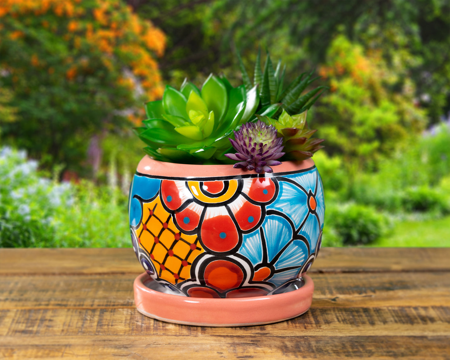 Bowl Planter - Small (2PC) - Pink