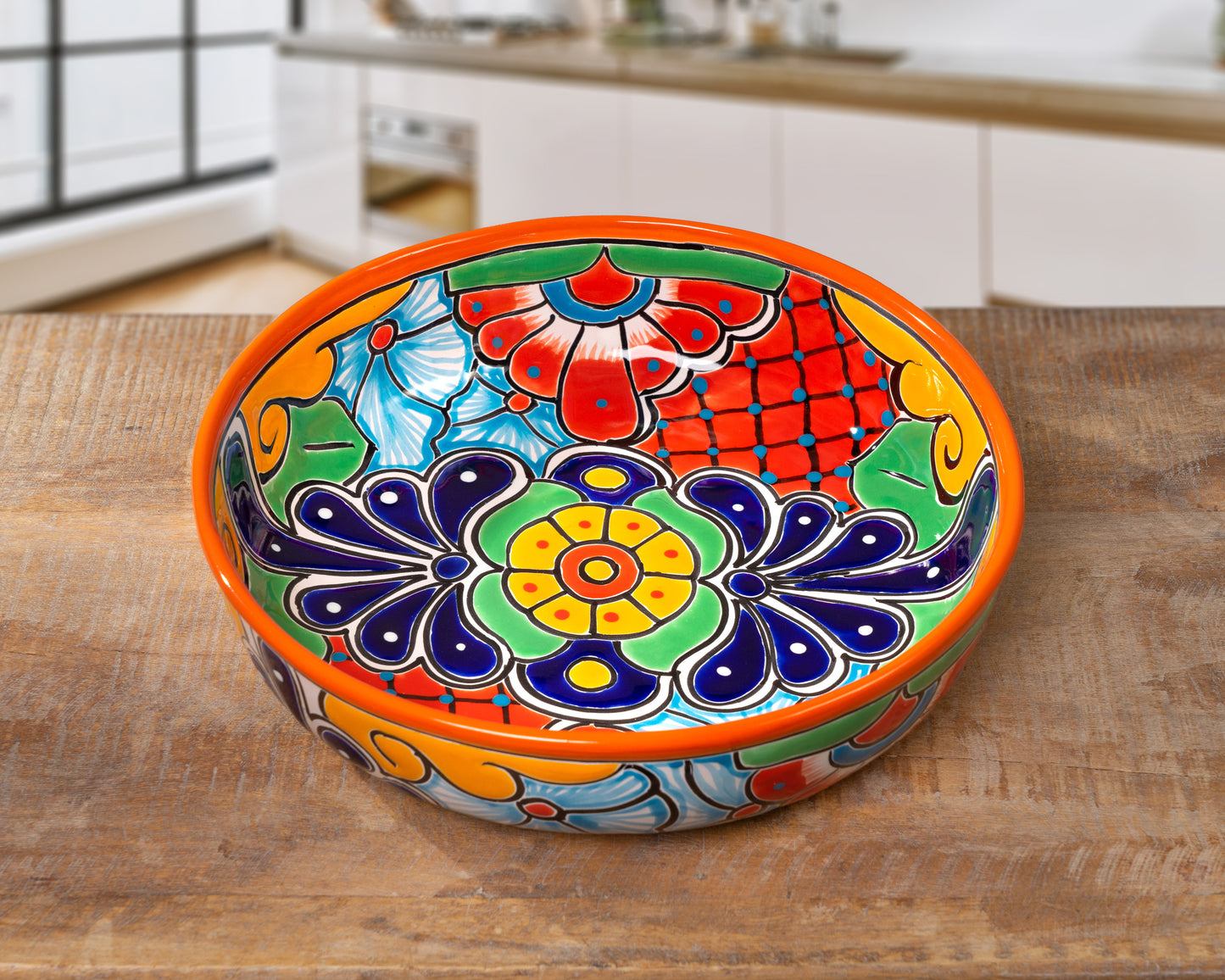 Serving Bowl 11" - Orange