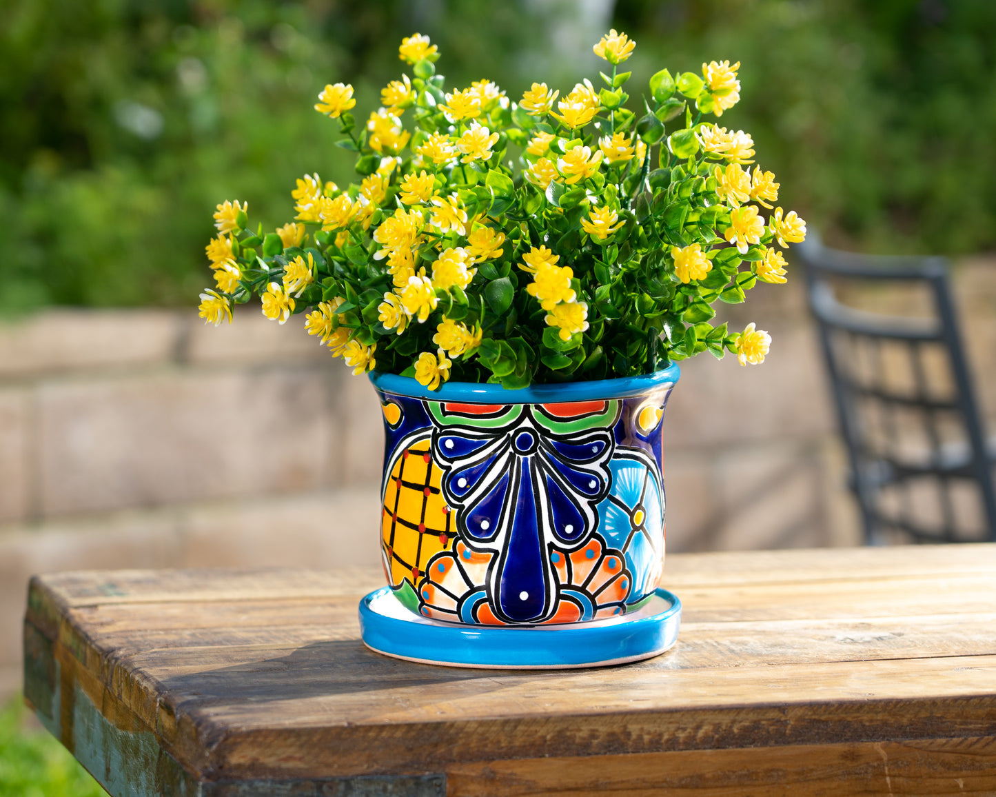 Circular Planter - Small (2PC) - Turquoise