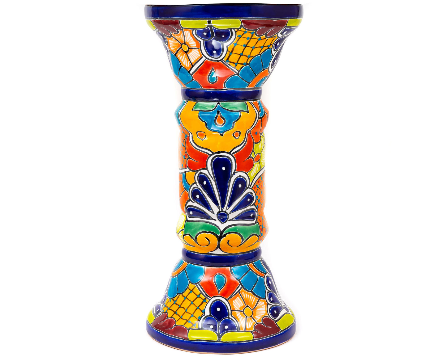 Bird Bath - Pedestal (Base Only) - Cobalt (1PC)