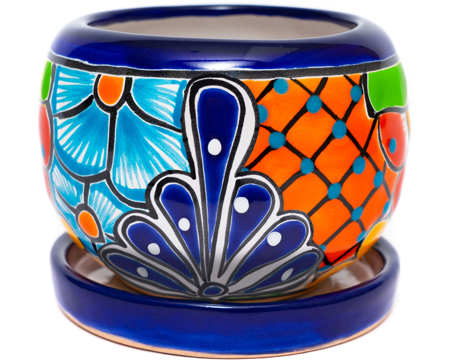 Bowl Planter - Small (2PC) - Cobalt