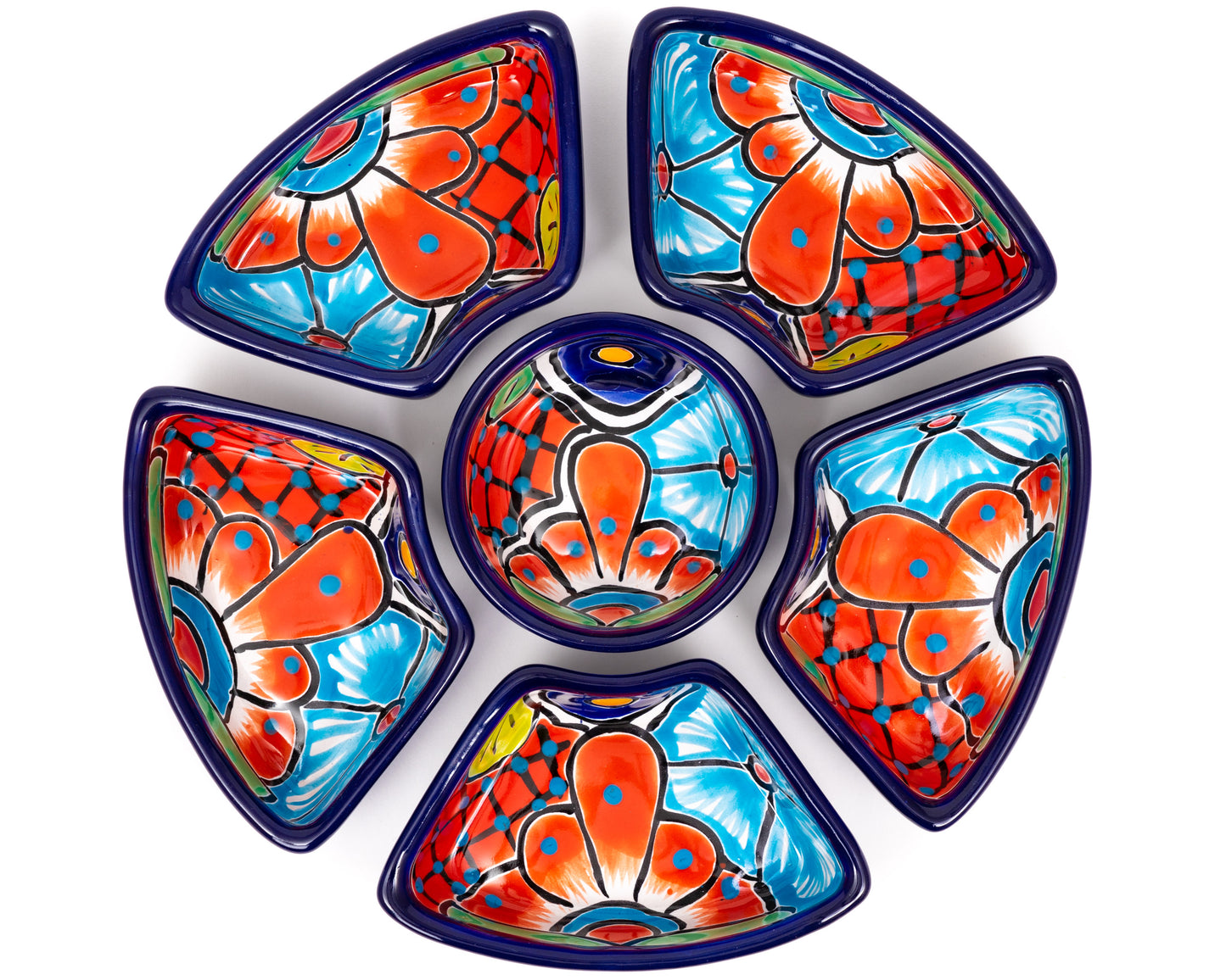 Circular Serving Set (7PC) - Cobalt