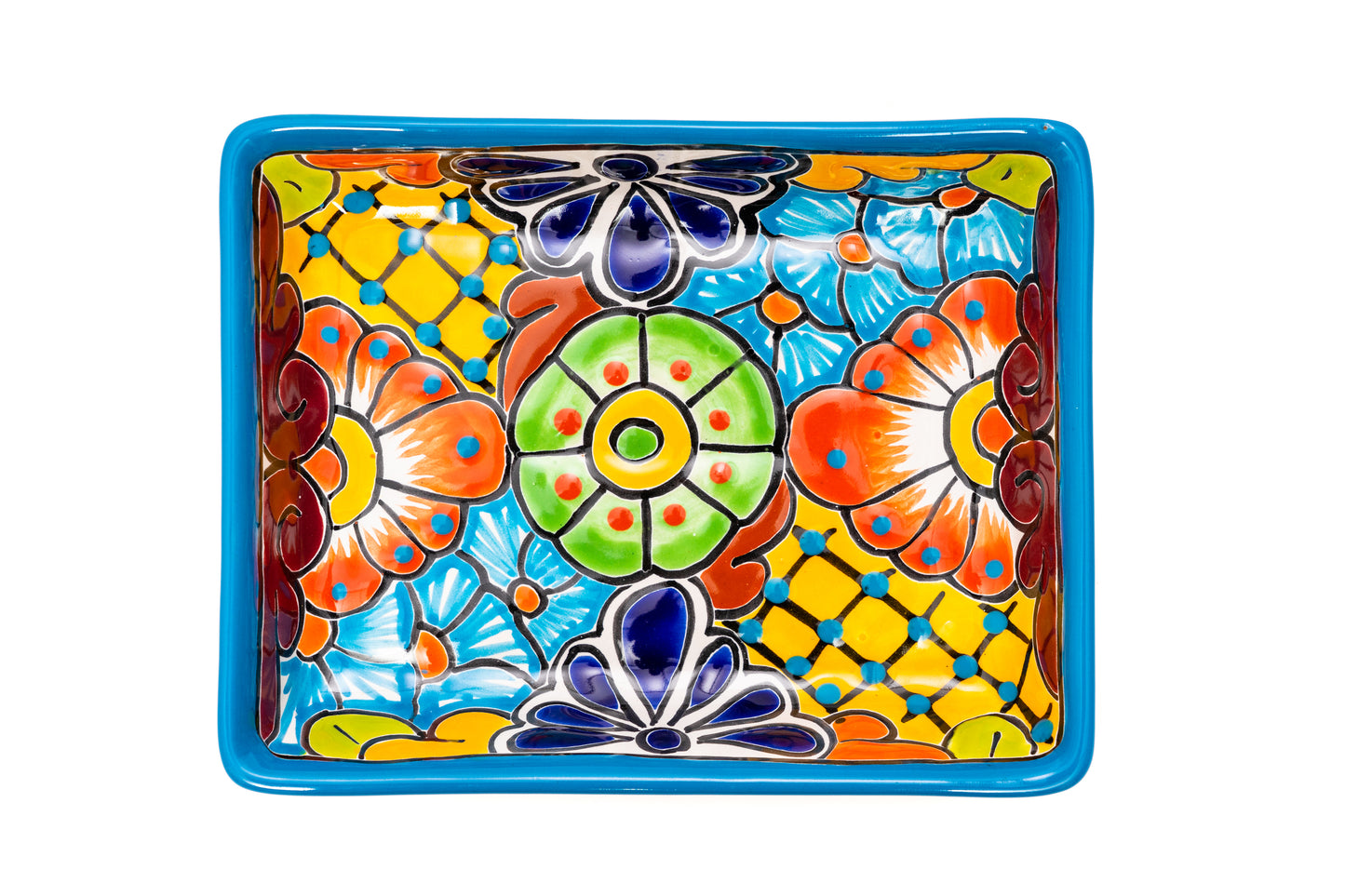 Rectangle Dish - Medium - Turquoise