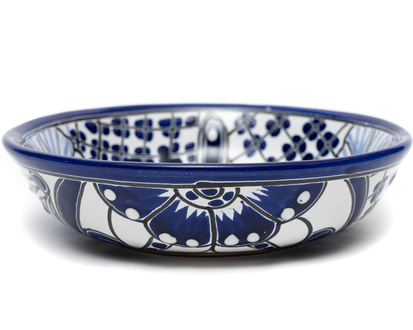 Salad Bowl (4PC) - Cobalt White