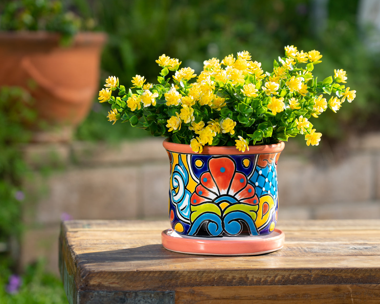 Circular Planter - Small (2PC) - Pink