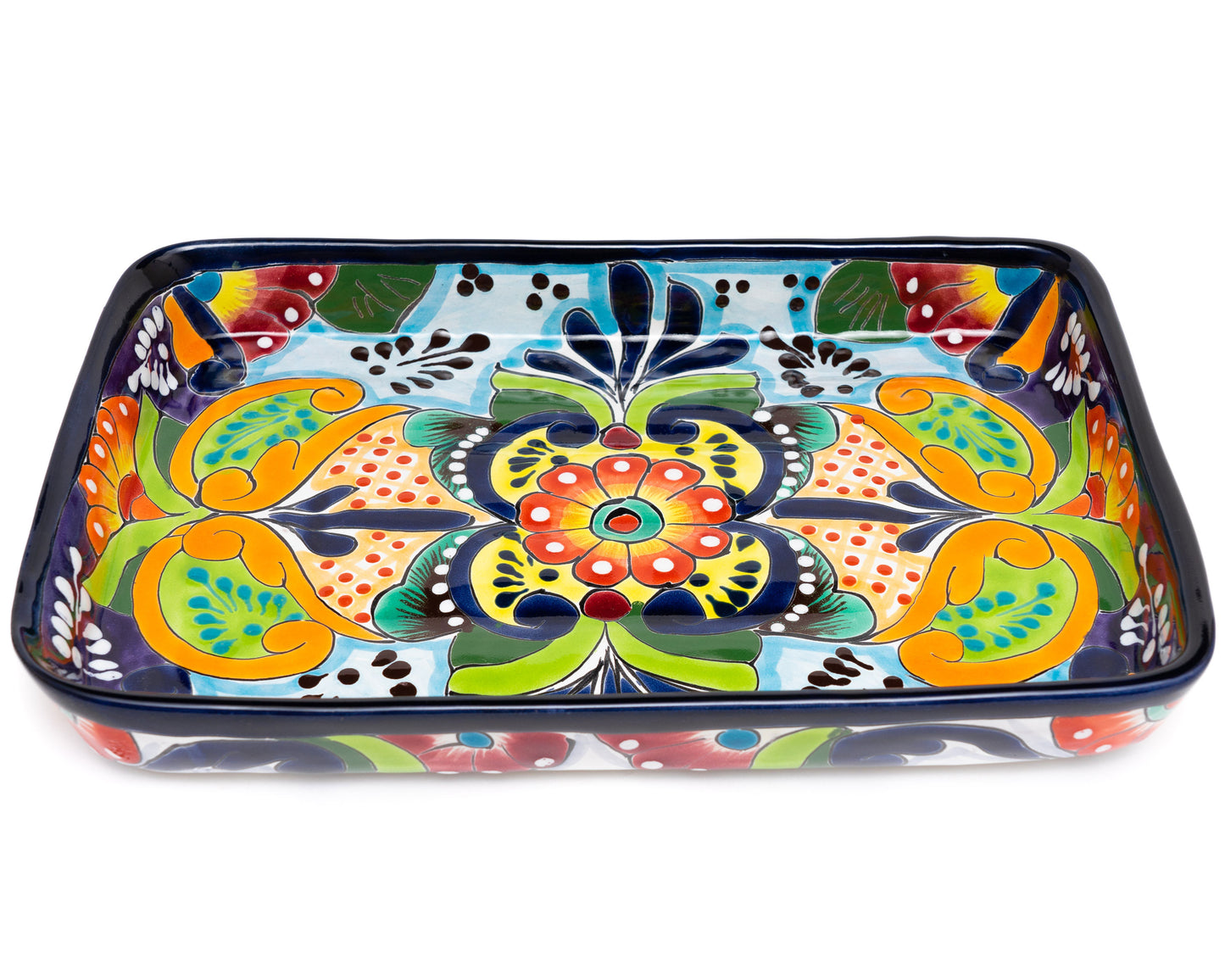 Rectangle Dish - Large - Multi-Color