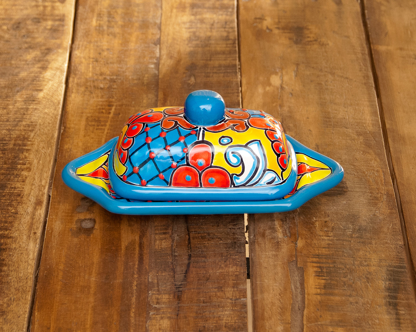 Butter Dish - Turquoise