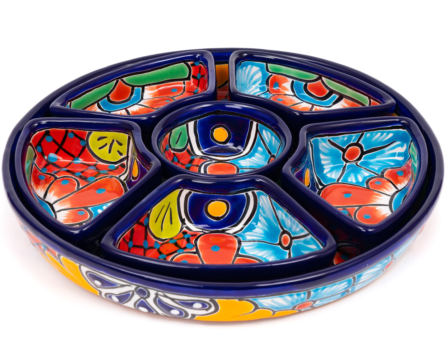 Circular Serving Set (7PC) - Cobalt