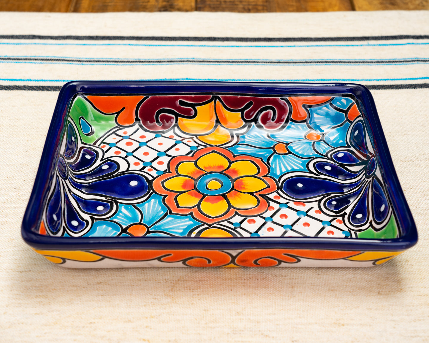 Rectangle Dish - Medium - Cobalt