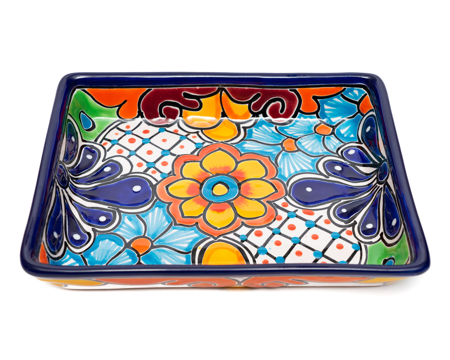 Rectangle Dish - Medium - Cobalt