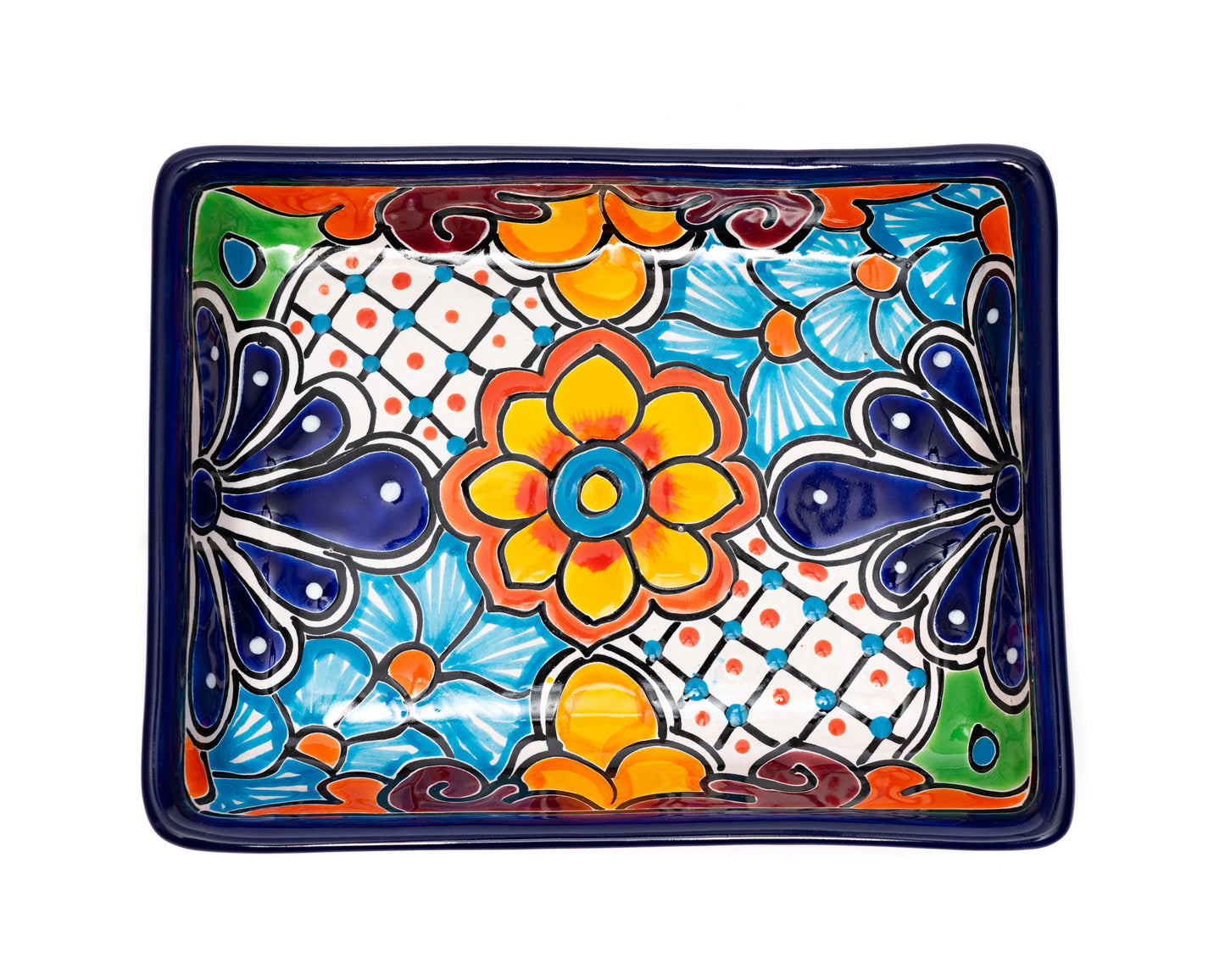 Rectangle Dish - Medium - Cobalt