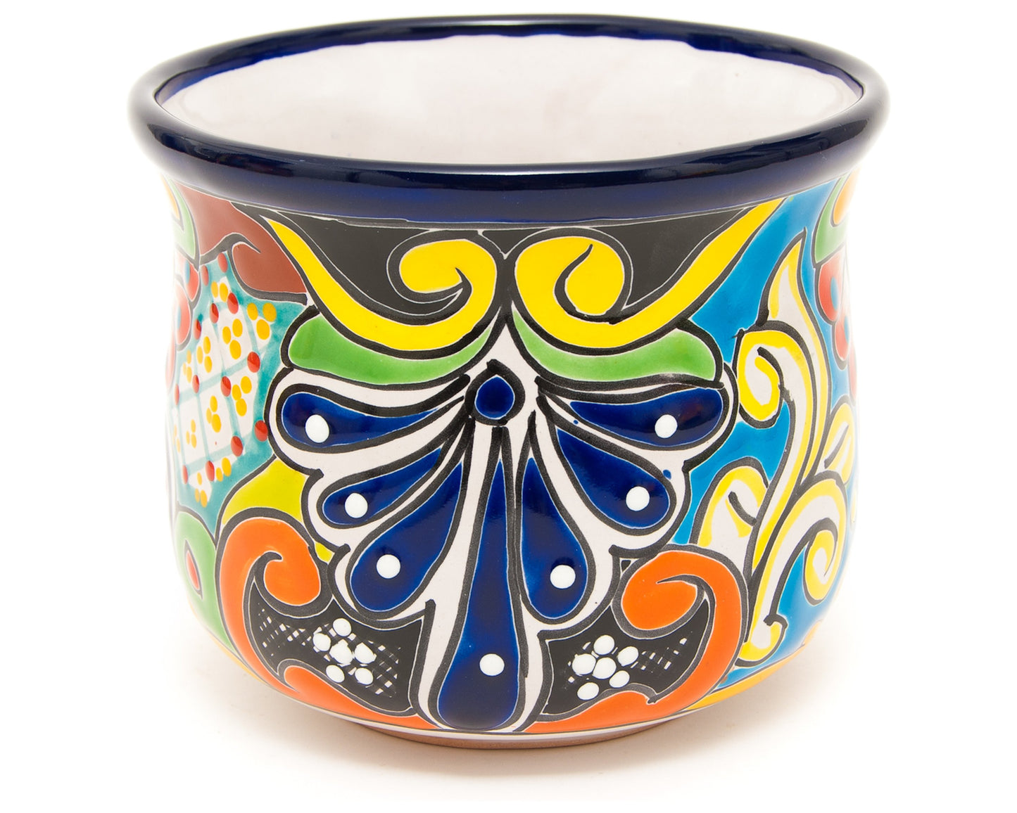 Circular Planter - Medium (1PC) - Cobalt