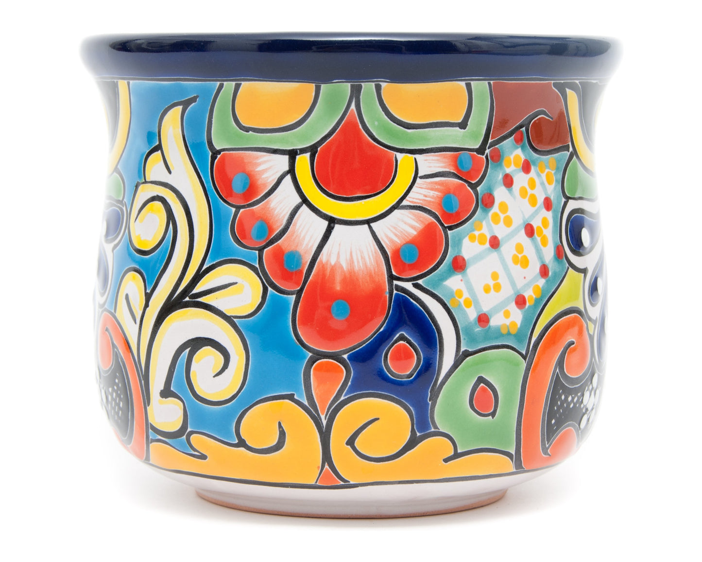 Circular Planter - Medium (1PC) - Cobalt