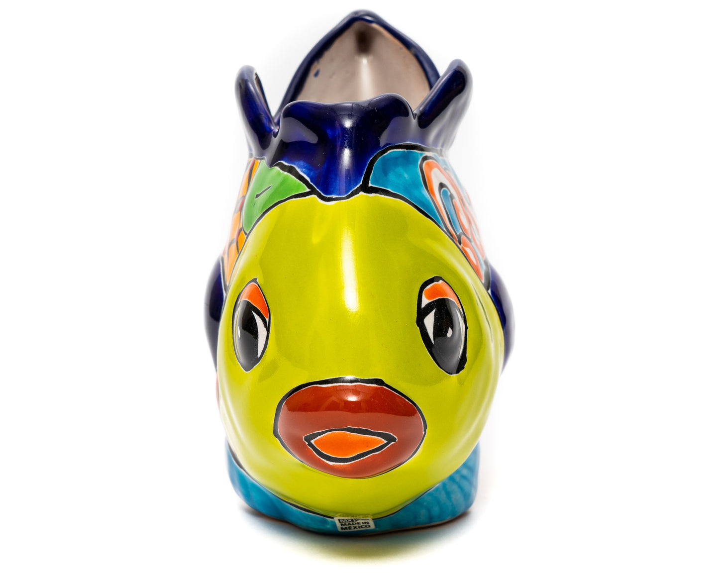 Small Fish Planter - Light Green