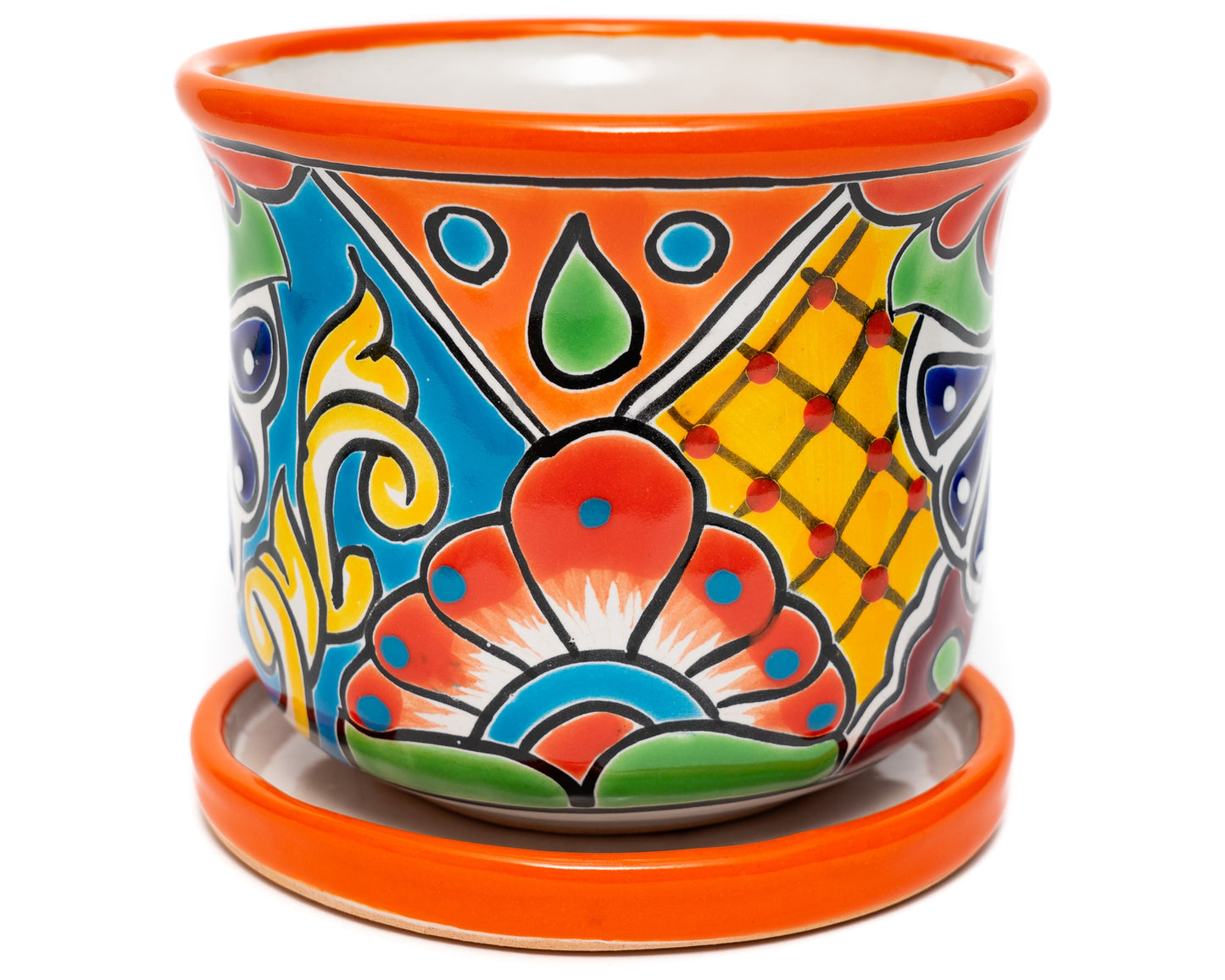 Circular Planter - Small (2PC) - Orange