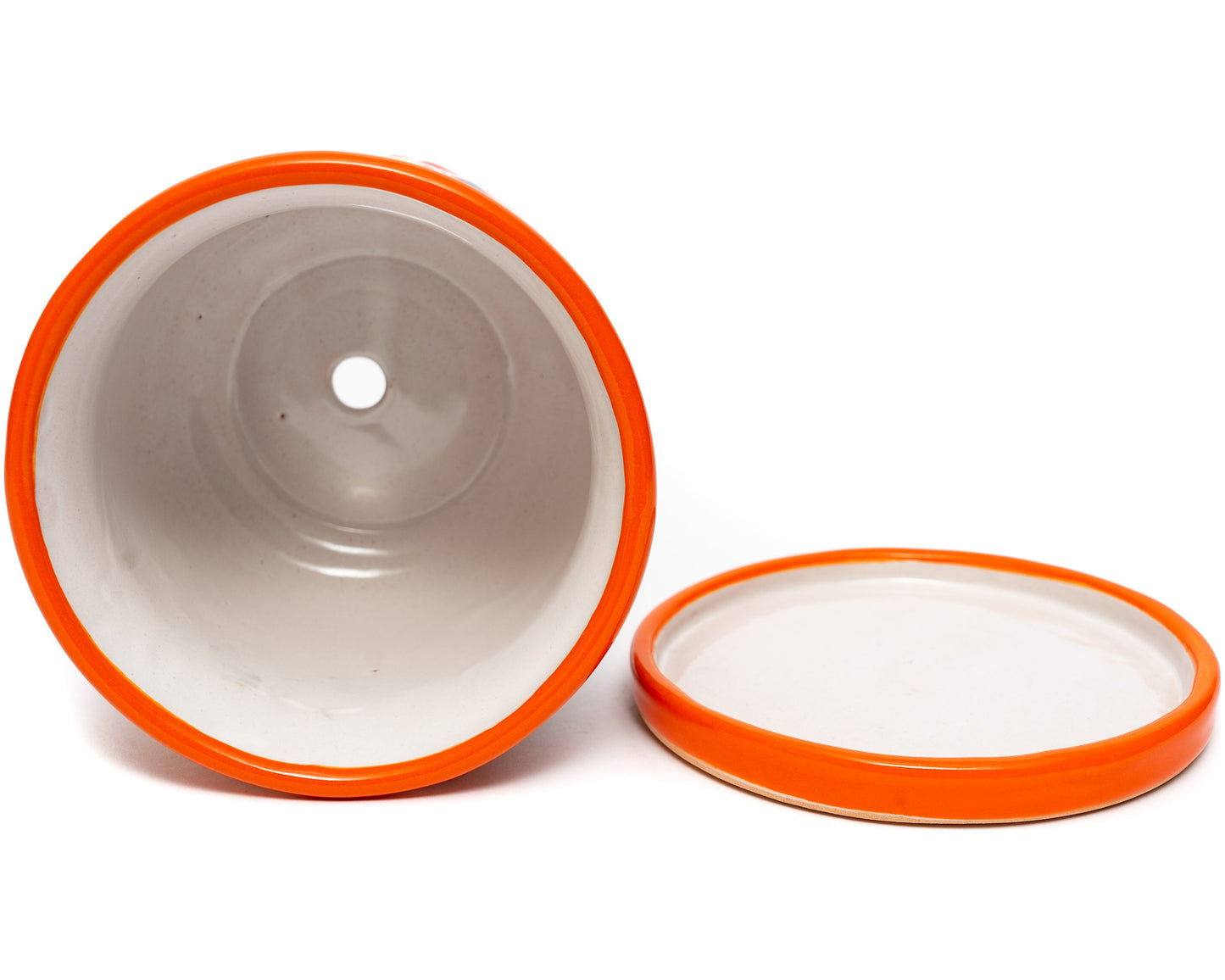 Circular Planter - Small (2PC) - Orange
