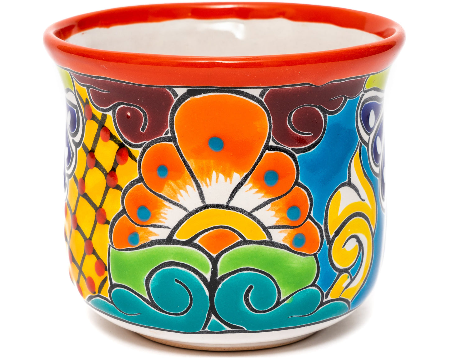 Circular Planter - Small (1PC) - Red