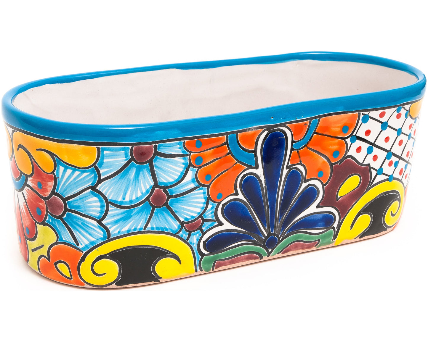 Oval Planter - Large (2PC) - Turquoise