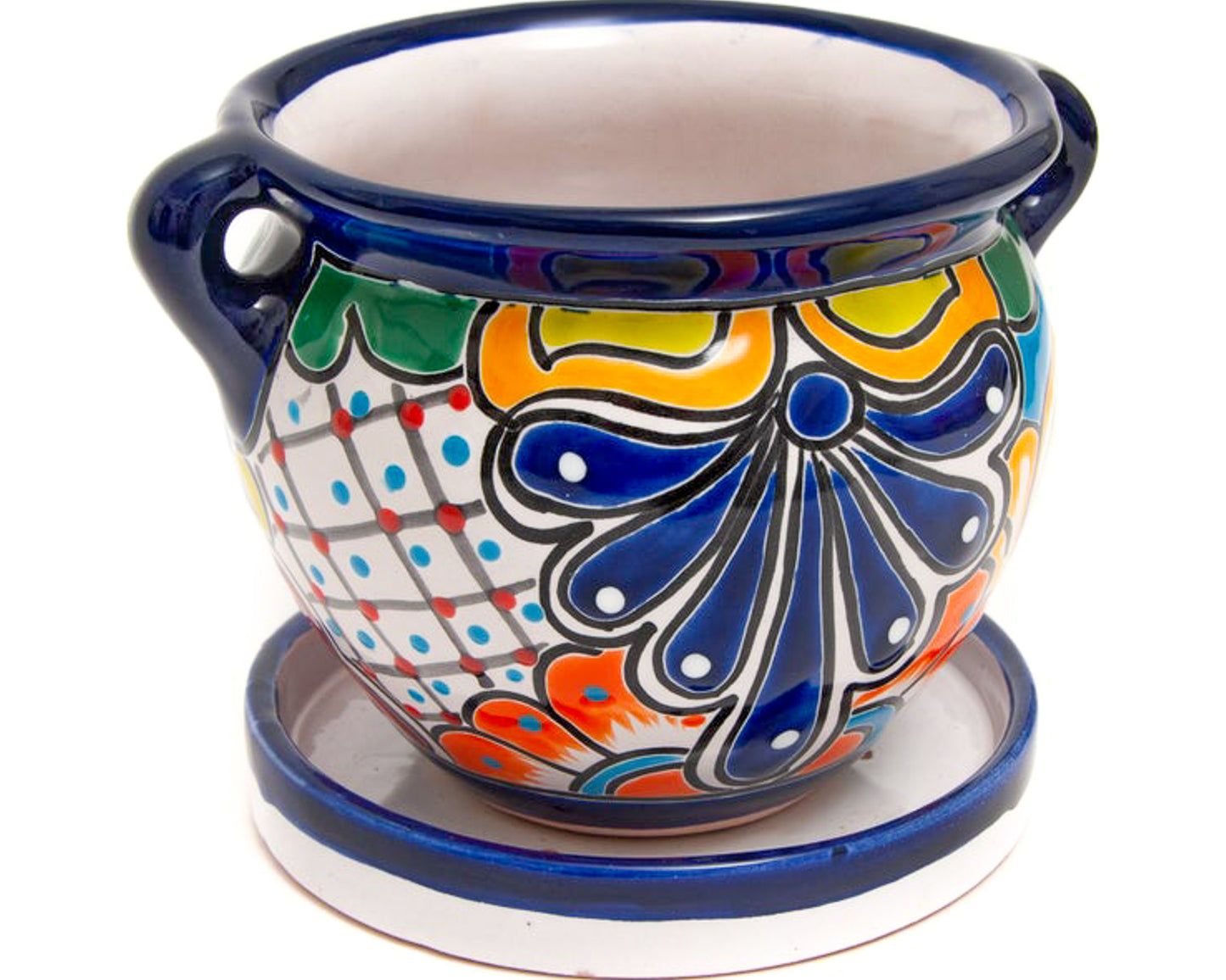 Michoacana Planter - Small (2PC) - Cobalt