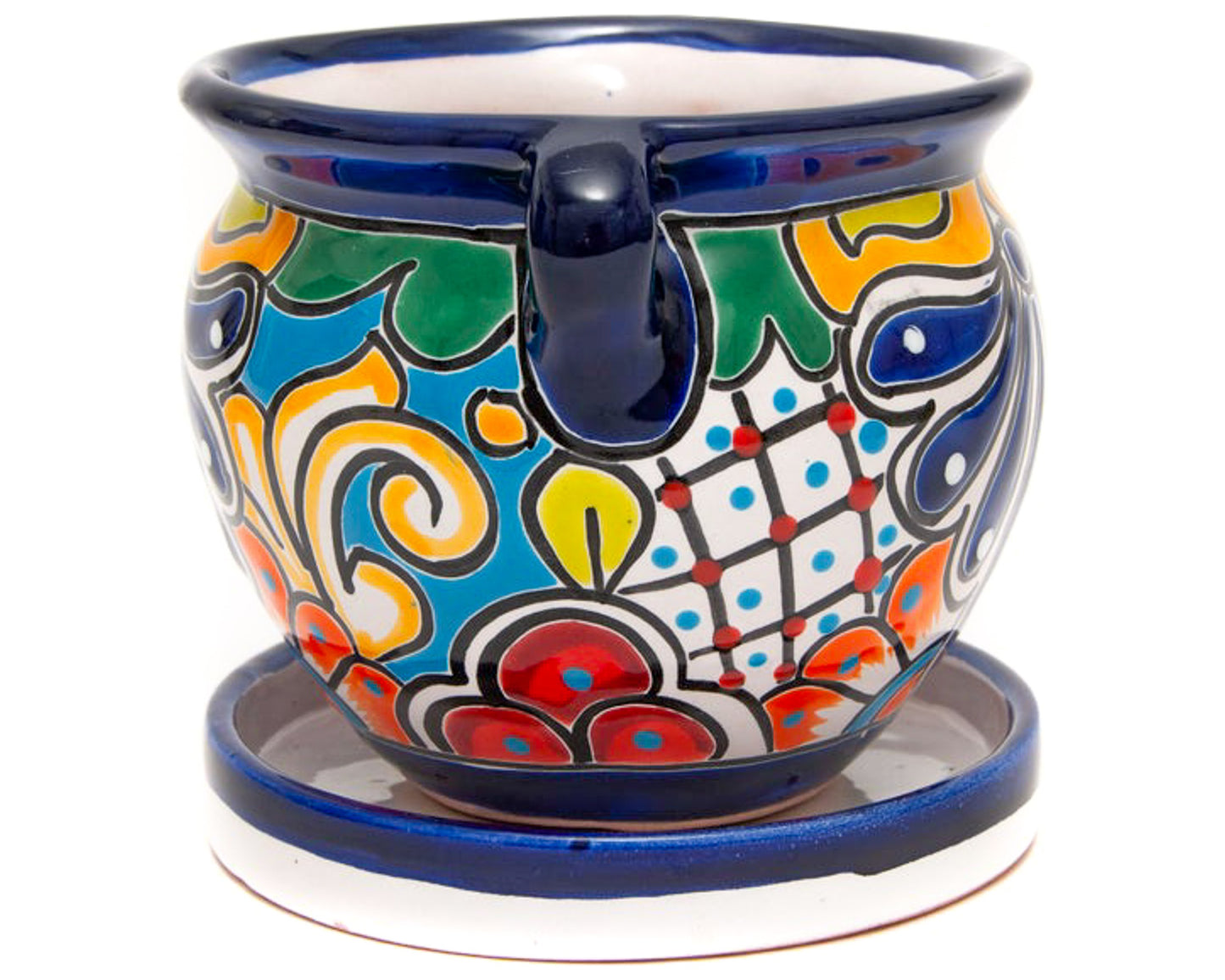 Michoacana Planter - Small (2PC) - Cobalt