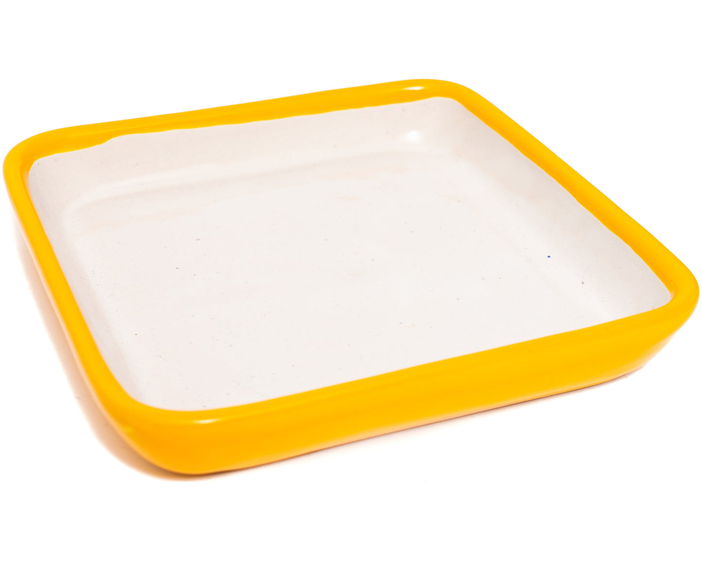 Tall Taper Planter w Saucer - Marigold