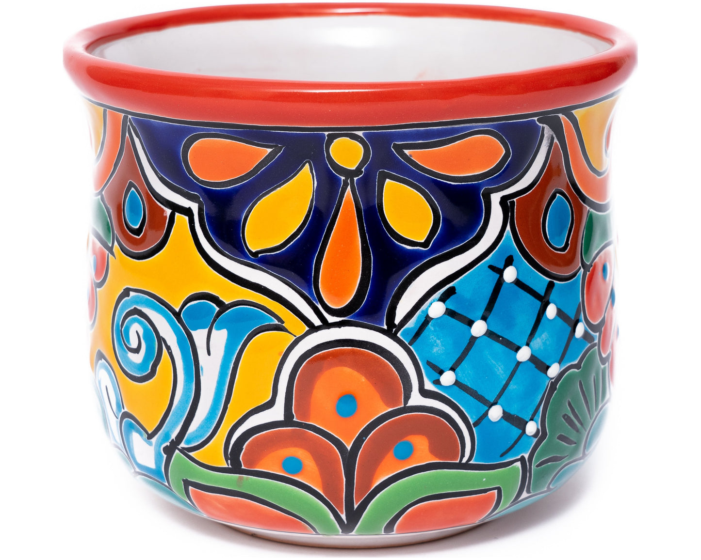 Circular Planter - Medium (1PC) - Red