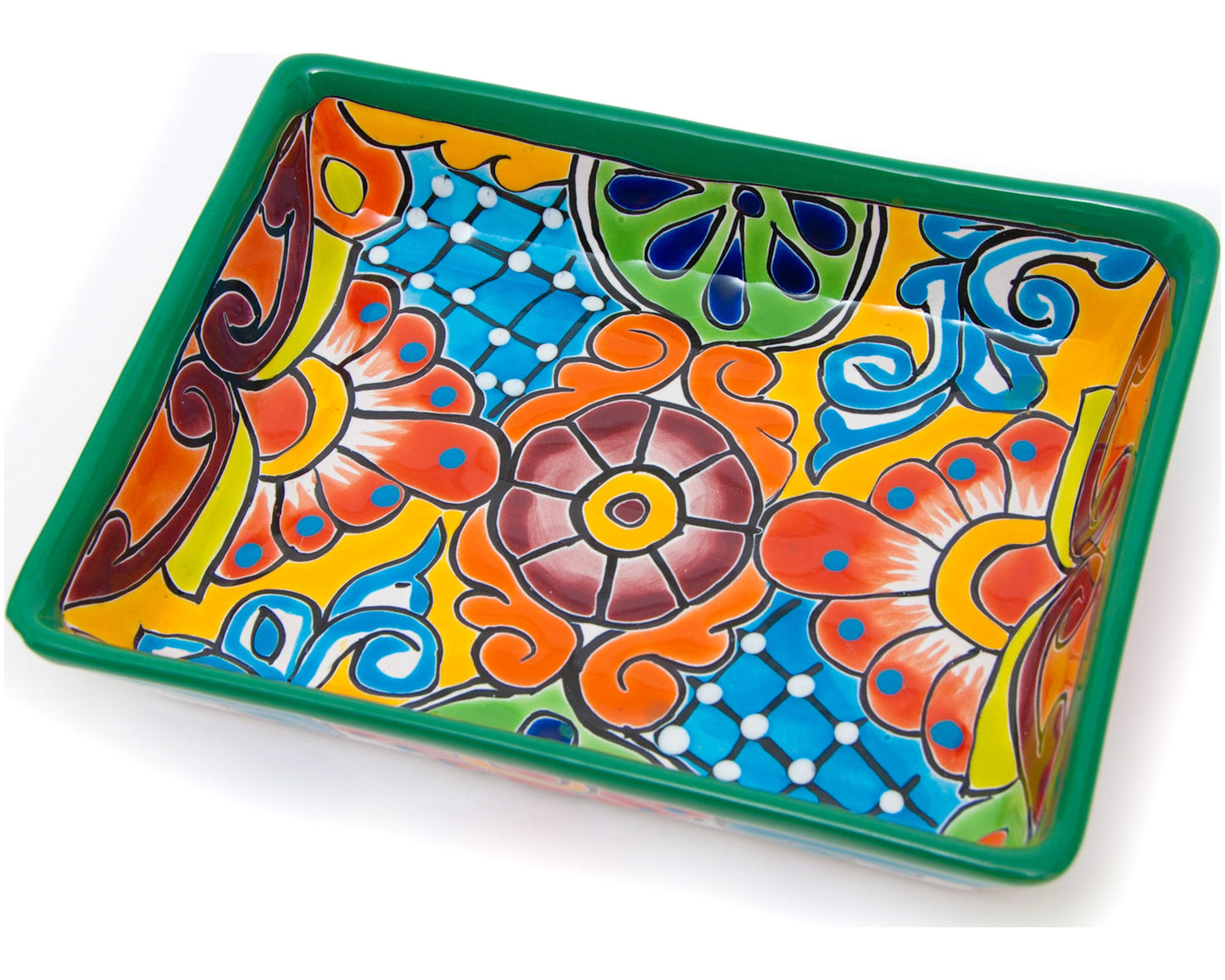 Rectangle Dish - Medium - Deep Green