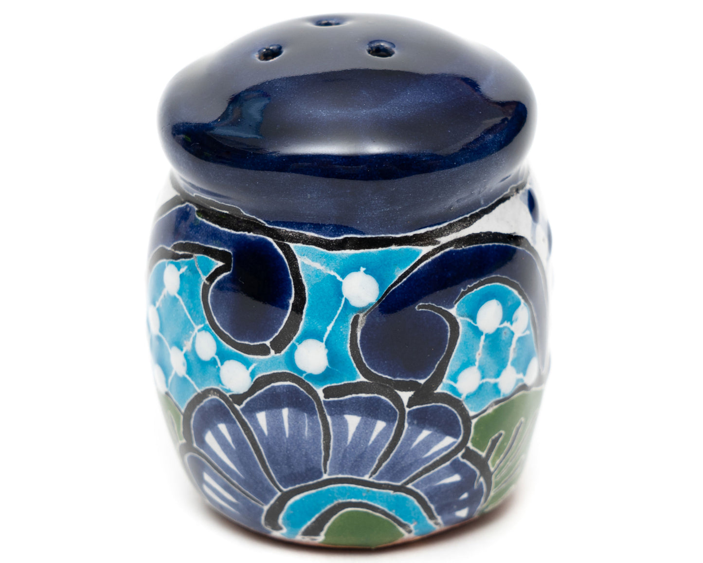 Salt and Pepper Shaker Set - Turquoise White