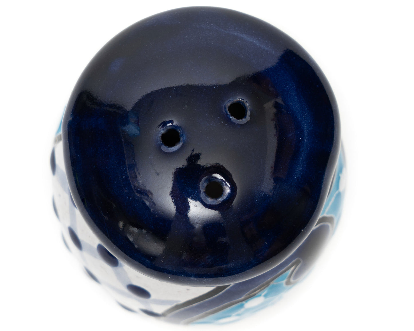 Salt and Pepper Shaker Set - Turquoise White