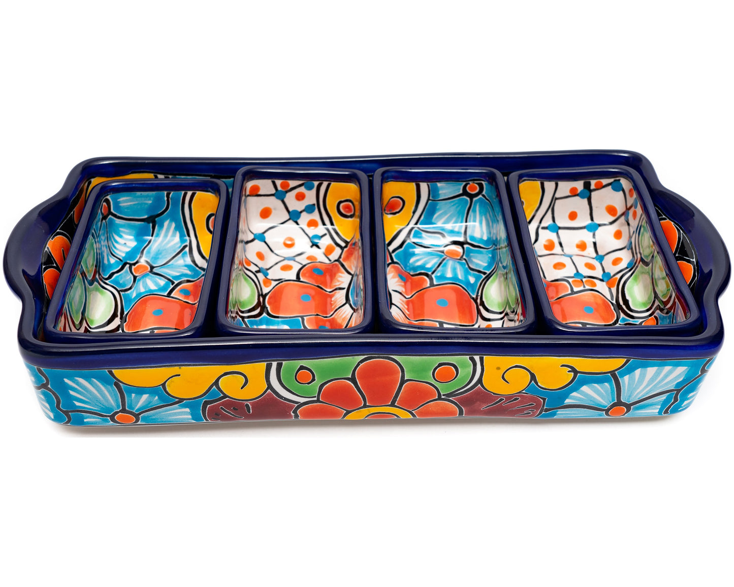Rectangle Serving Set - (5PC) - Cobalt