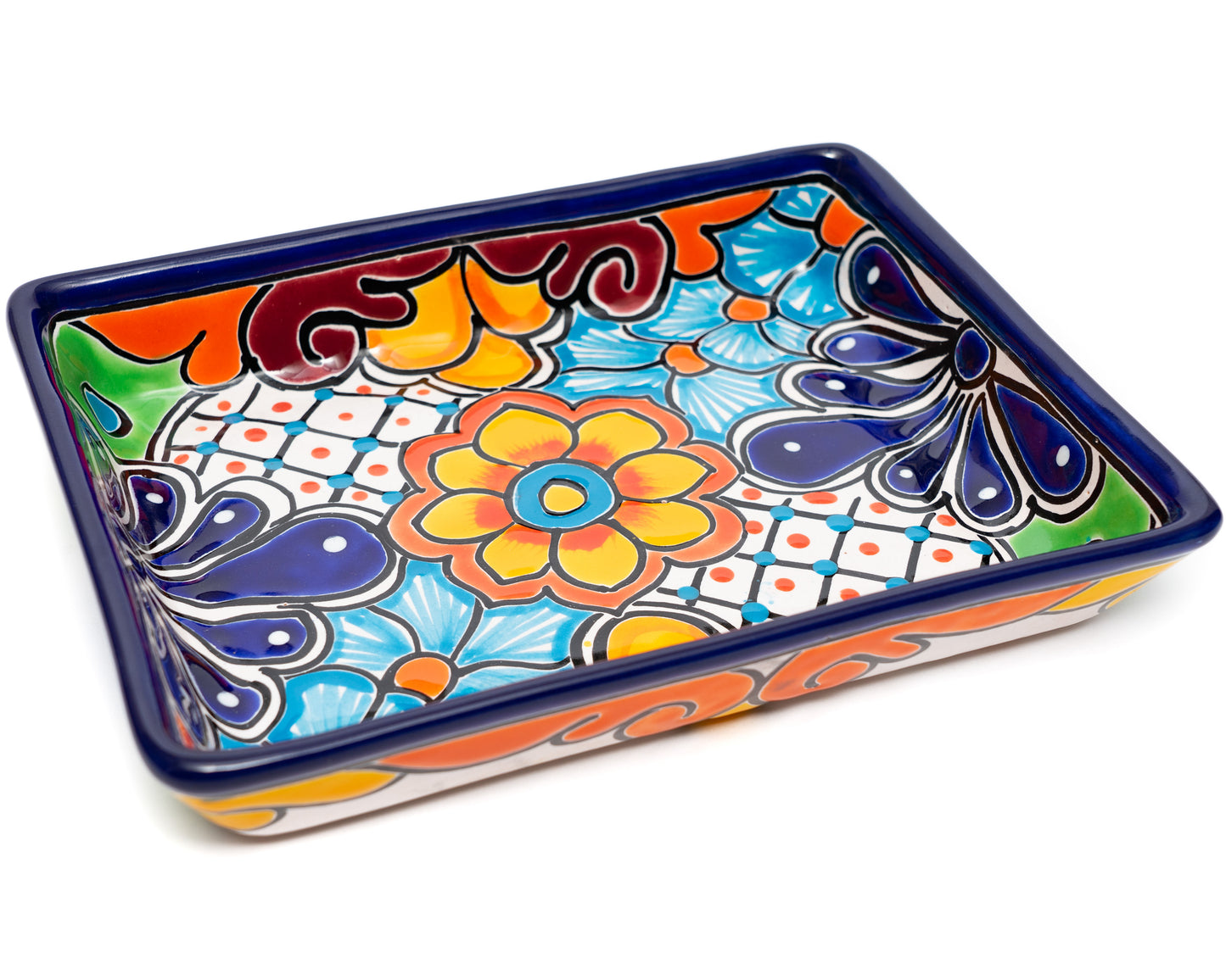 Rectangle Dish - Medium - Cobalt