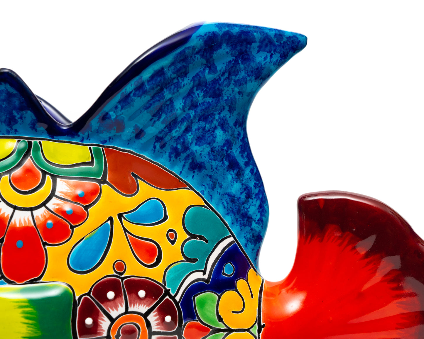 Large Fish Planter - Orange