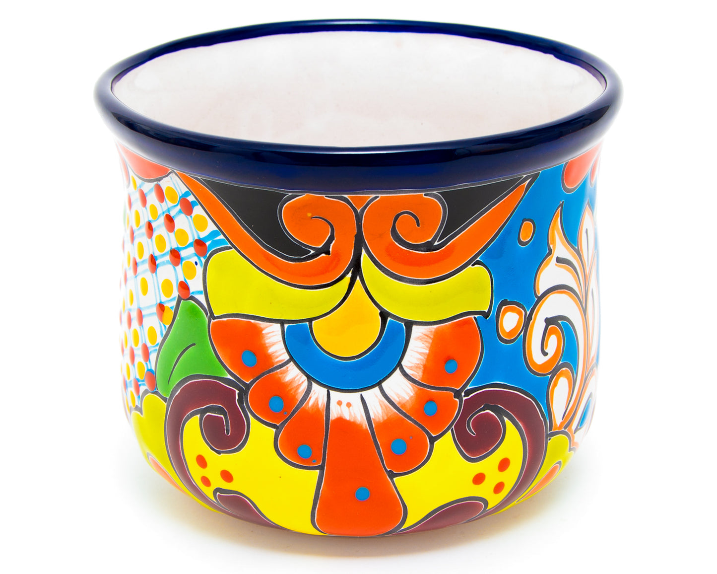 Circular Planter - Large (1PC) - Cobalt