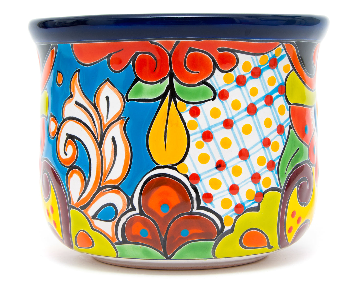 Circular Planter - Large (1PC) - Cobalt
