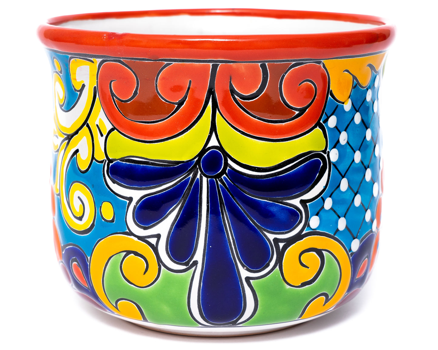 Circular Planter - Large (1PC) - Red
