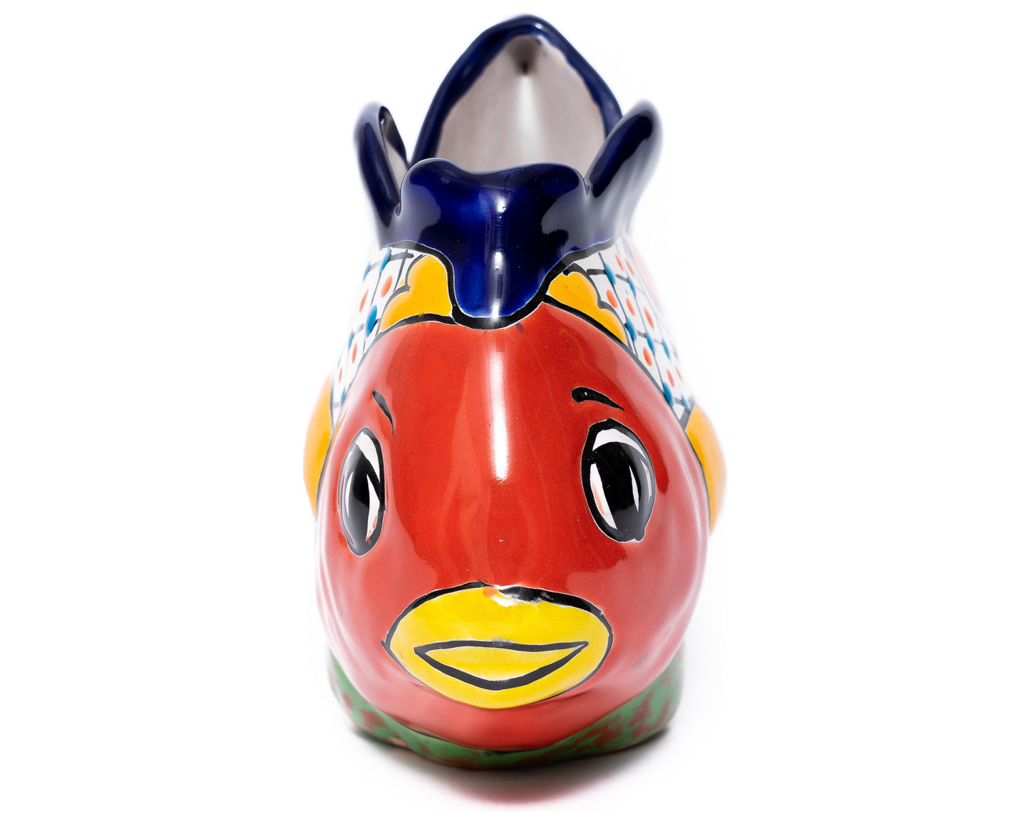 Small Fish Planter - Red