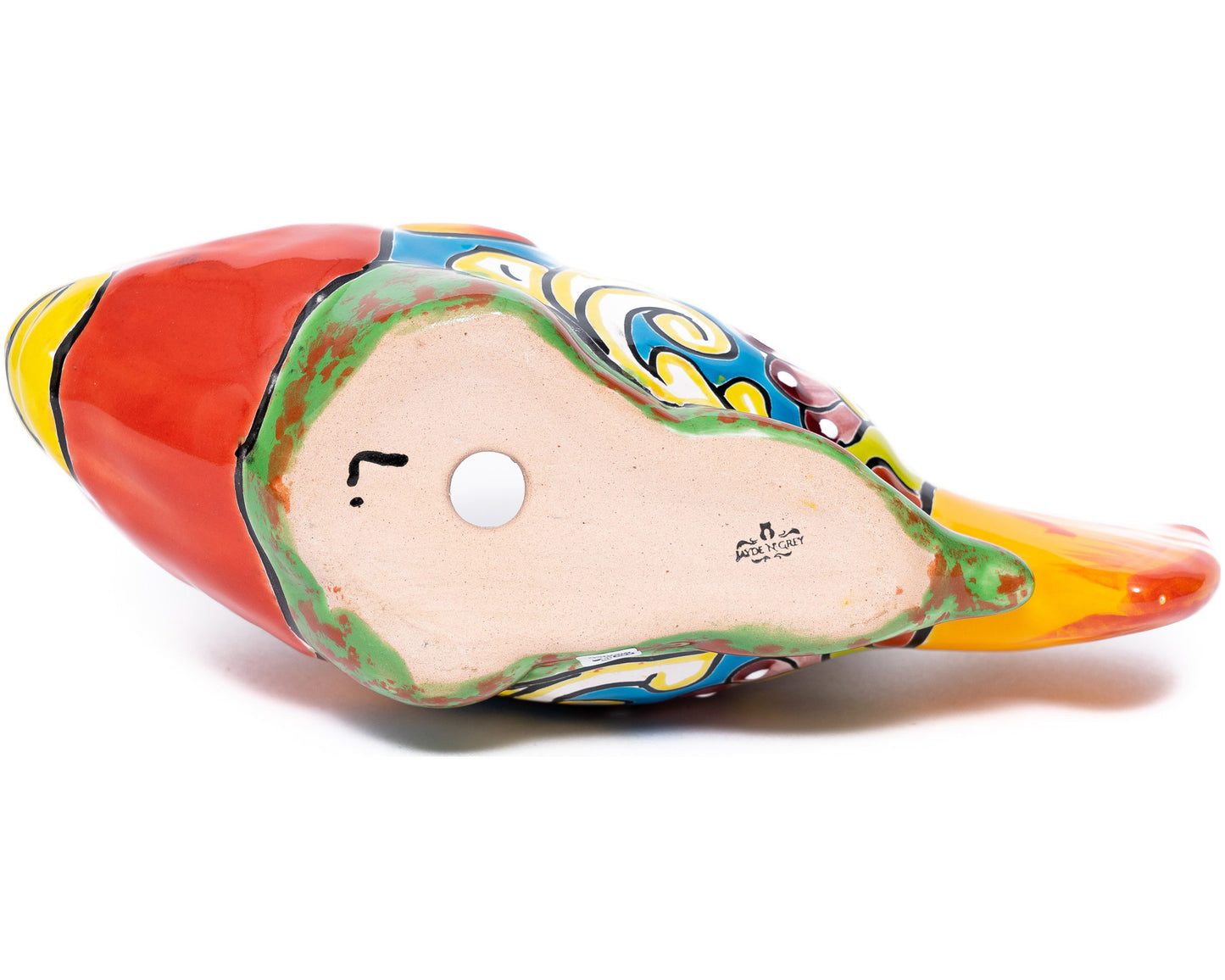 Small Fish Planter - Red