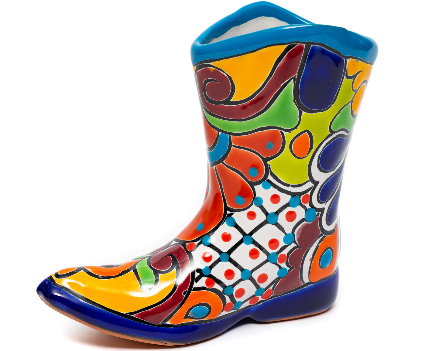 Boot Planter - Small - Turquoise