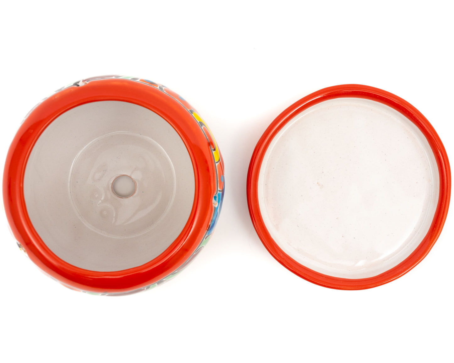 Bowl Planter - Small (2PC) - Red