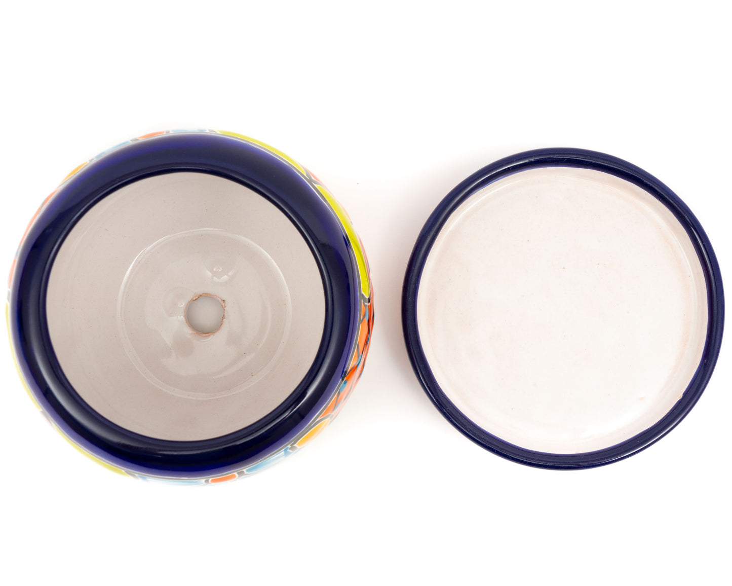 Bowl Planter - Small (2PC) - Cobalt