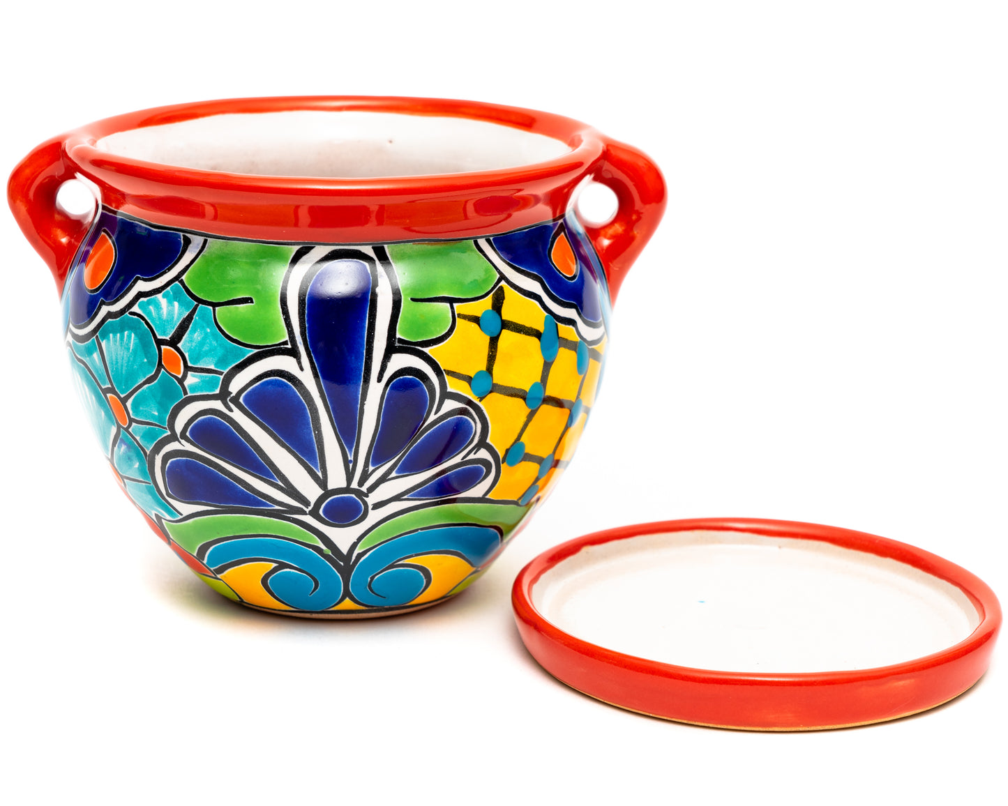 Michoacana Planter - Small (2PC) - Red