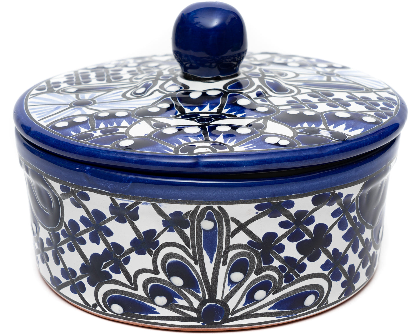Tortilla Warmer - Cobalt White