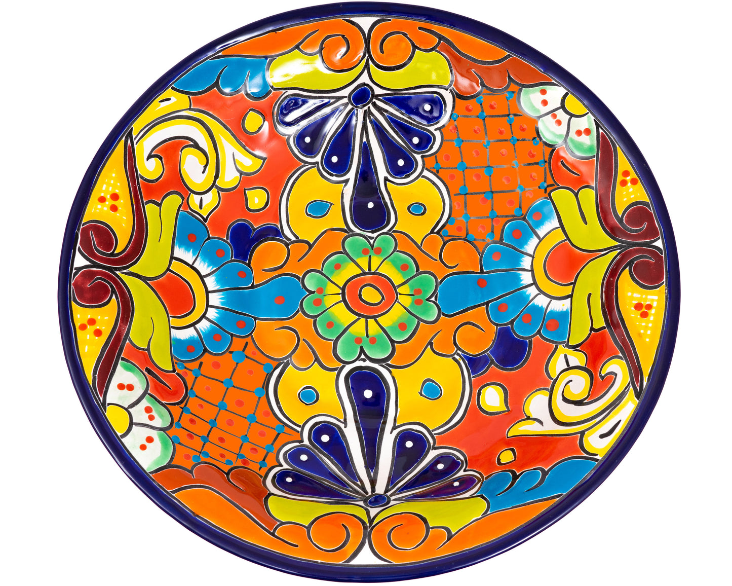 Large Bird Bath - Cobalt