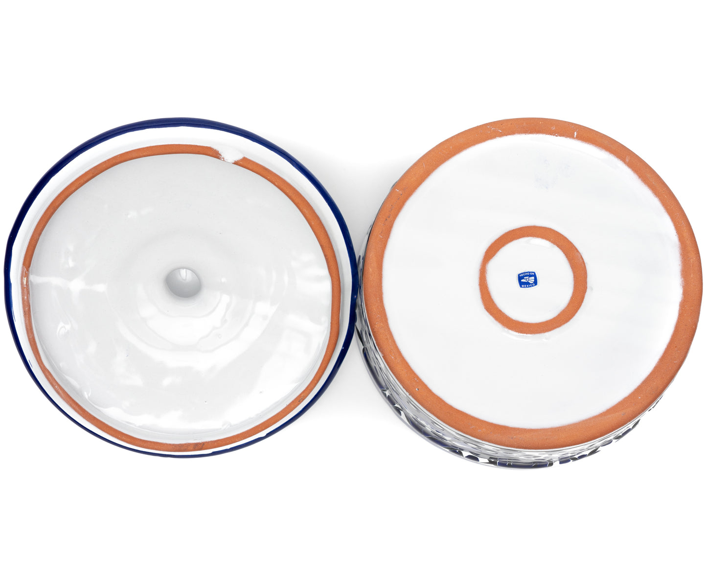 Tortilla Warmer - Cobalt White