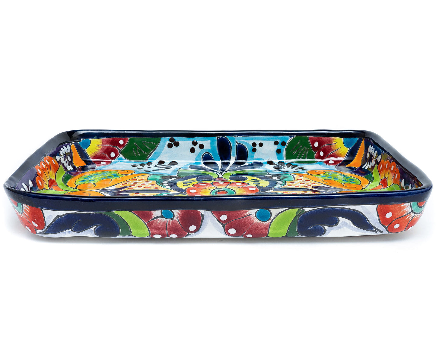 Rectangle Dish - Large - Multi-Color