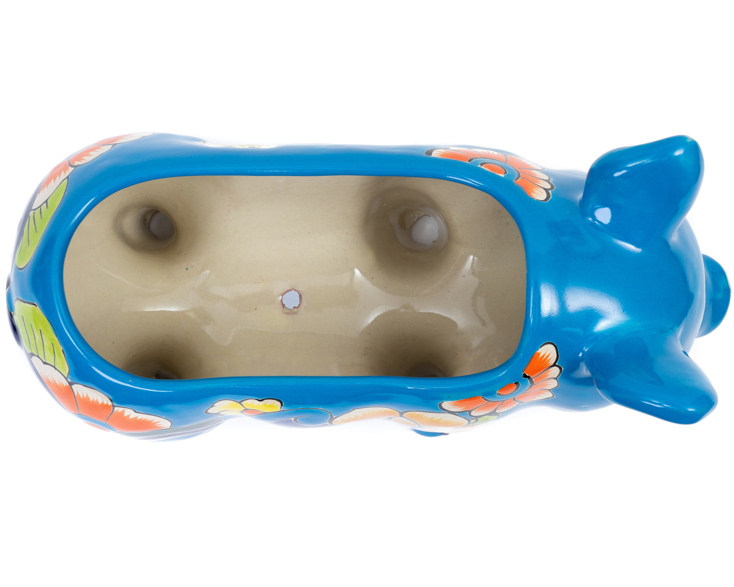 Pig Planter - Large - Turquoise