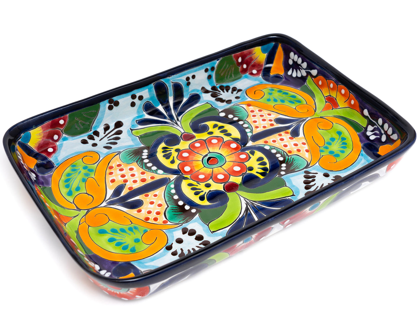 Rectangle Dish - Large - Multi-Color